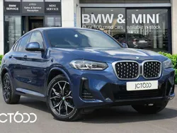 Blue Used 2022 BMW X4 M Sport SUV | £34,450 (Fair price)