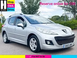 Silver Used 2010 Peugeot 207 Sport Estate | £2,320 (Good price)