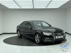 Black Used 2017 Audi A4 S-Line Sedan | £14,995 (Fair price)
