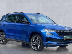 Blue Used 2024 Skoda Karoq SportLine SUV | £25,950 (Fair price)