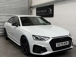 White Used 2020 Audi A4 Black Edition Sedan | £17,989 (Fair price)