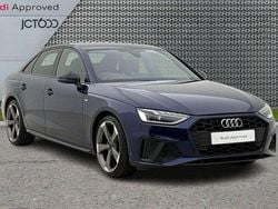 Blue Used 2020 Audi A4 Black Edition Sedan | £20,259 (Fair price)