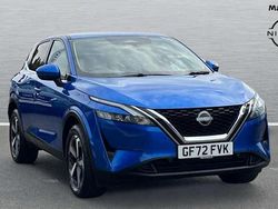 Blue Used 2022 Nissan Qashqai N-Connecta SUV | £20,360 (Fair price)