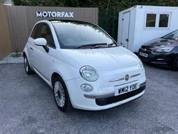 White Used 2012 Fiat 500 Lounge Hatchback | £1,600 (Fair price)