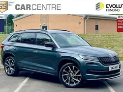 Grey Used 2021 Skoda Kodiaq SportLine SUV | £23,500 (Fair price)
