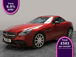 Red Used 2018 Mercedes SLC43 AMG AMG Coupe | £29,596