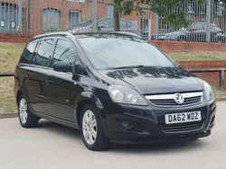 Black Used 2012 Vauxhall Zafira Design Edition MPV | £2,500 (Fair price)