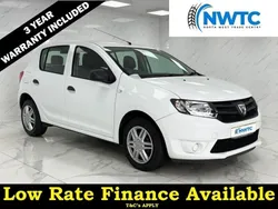 White Used 2016 Dacia Sandero Ambiance Hatchback | £5,995 (Fair price)