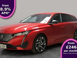 Red Used 2022 Peugeot 308 Active Premium Estate | £16,724 (Fair price)