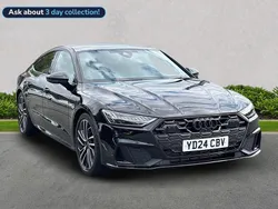 Black Used 2024 Audi A7 Black Edition Hatchback | £44,997