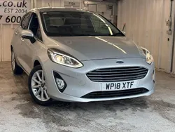 Silver Used 2018 Ford Fiesta Titanium Hatchback | £7,990 (Good price)