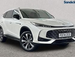 Solid white pearl Used 2024 MG HS Trophy SUV | £20,628 (A bit pricey)