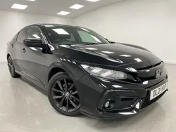 Black Used 2021 Honda Civic SR Hatchback | £15,495 (Fair price)