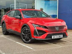 Red Used 2023 Peugeot 408 GTi Sedan | £23,495 (Fair price)