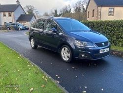 Blue Used 2014 Seat Alhambra I-Tech MPV | £9,995 (Fair price)