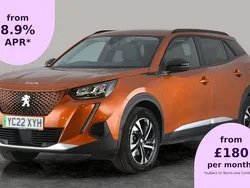 Orange Used 2022 Peugeot e-2008 Allure Premium SUV | £13,251 (Good price)