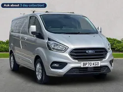 Silver Used 2020 Ford Transit Custom Limited Van | £15,250 (Expensive)