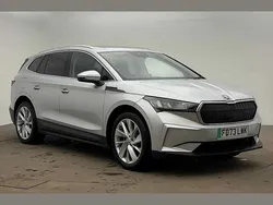 Brilliant silver metallic Used 2023 Skoda Enyaq iV ecoSuite SUV | £27,500 (Fair price)