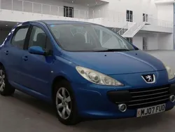 Blue Used 2007 Peugeot 307 S Hatchback | £2,990 (A bit pricey)