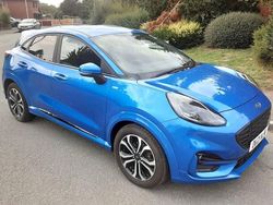 Blue Used 2021 Ford Puma Gen-E ST-Line Hatchback | £13,795 (Fair price)