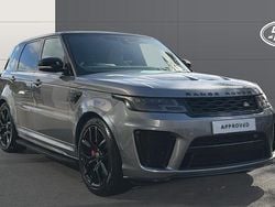 Grey Used 2021 Land Rover Range Rover Sport SVR SUV | £49,479 (Good price)