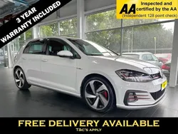 White Used 2017 VW Golf VII GTI Hatchback | £16,295 (Fair price)