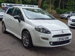 White Used 2012 Fiat Punto S Hatchback | £4,195 (Fair price)