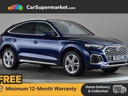 Blue Used 2021 Audi Q5 S-Line SUV | £27,497 (Fair price)
