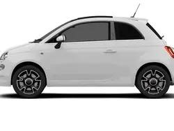 Tricoat urban white Used 2019 Fiat 500 Lounge Hatchback | £6,724 (Fair price)
