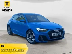 Blue Used 2021 Audi A1 Sportback S-Line Hatchback | £15,290 (Fair price)