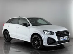 White Used 2021 Audi Q2 Black Edition SUV | £21,900 (Fair price)