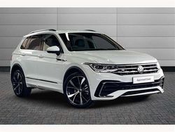 White Used 2023 VW Tiguan R-line SUV | £27,495 (Fair price)
