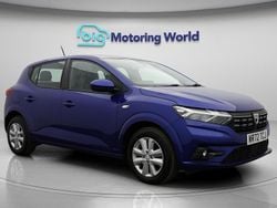 Blue Used 2022 Dacia Sandero Comfort Hatchback | £9,560 (Good price)