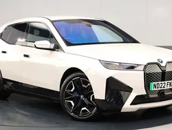 White Used 2022 BMW iX M Sport SUV | £33,500 (Fair price)