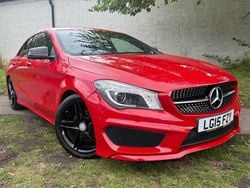 Red Used 2015 Mercedes CLA180 AMG Sedan | £11,750 (Fair price)
