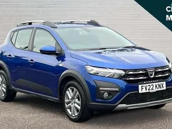 Blue Used 2022 Dacia Sandero Comfort Hatchback | £12,317 (Fair price)
