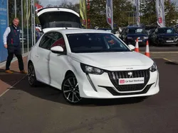White Used 2020 Peugeot 208 Allure Premium Hatchback | £11,999 (Fair price)