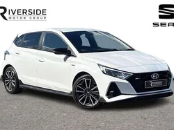 White Used 2021 Hyundai i20 N Line Hatchback | £12,490 (Fair price)