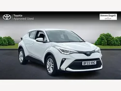 White Used 2023 Toyota C-HR SUV | £21,013 (Fair price)