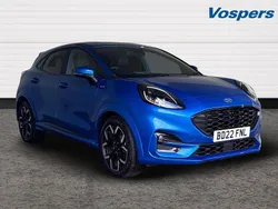 Blue Used 2022 Ford Puma ST-Line X SUV | £16,795 (Fair price)