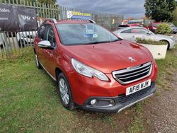 Red Used 2015 Peugeot 2008 Allure SUV | £3,995 (Good price)
