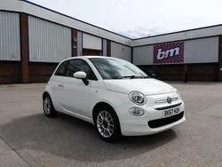 White Used 2017 Fiat 500 Pop Star Hatchback | £6,995 (Fair price)