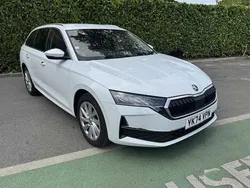 White Used 2024 Skoda Octavia First Edition Estate | £33,895