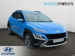 Blue Used 2022 Hyundai Kona Premium SUV | £16,999 (Fair price)