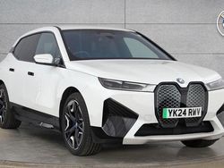 White Used 2024 BMW iX M Sport SUV | £52,298 (Fair price)