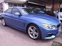Blue Used 2016 BMW 420 M Sport Coupe | £14,395 (Fair price)
