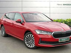 Red Used 2024 Skoda Superb LAURIN & KLEMENT Estate | £37,995