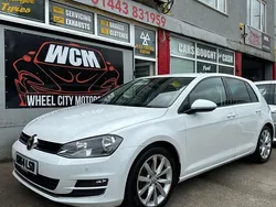 White Used 2014 VW Golf VII GT Hatchback | £5,791 (Good price)