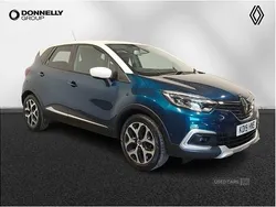 Blue/cream Used 2019 Renault Captur GT-Line SUV | £8,485 (Fair price)