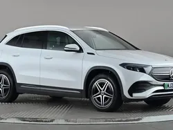White Used 2022 Mercedes EQA250 AMG line SUV | £20,998 (Fair price)